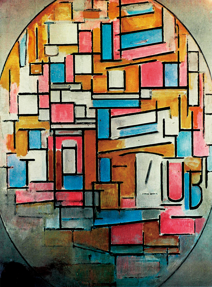  皮特·蒙德里安 Piet Mondrian ——色彩抽象画5